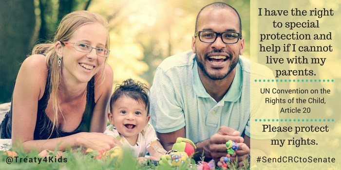 I have the right to special protection and help.